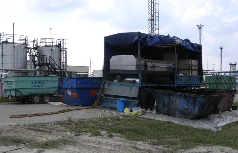 Iszapkezelés, centrifugálás, víztelenítés